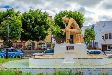 Aguimes 'teki Sulama Anıtı, Büyük Kanarya, İspanya