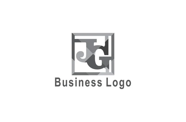 Буква Логотипа Бизнес Логистики — стоковый вектор