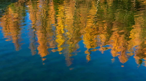 Осень Долине Семи Озер Джулианских Альпах — стоковое фото