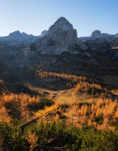 Herbst Den Julischen Alpen — Stockfoto