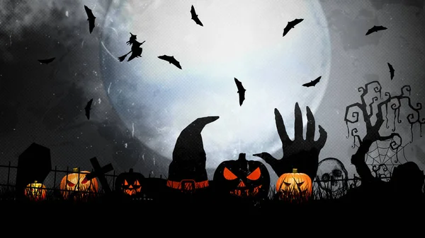 Halloween Háttér Halloween Kép — Stock Fotó