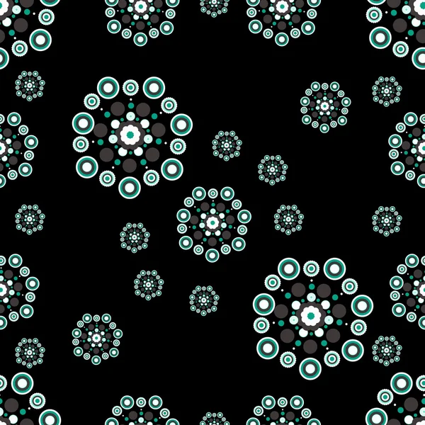 Fas desen siyah bir zemin üzerine