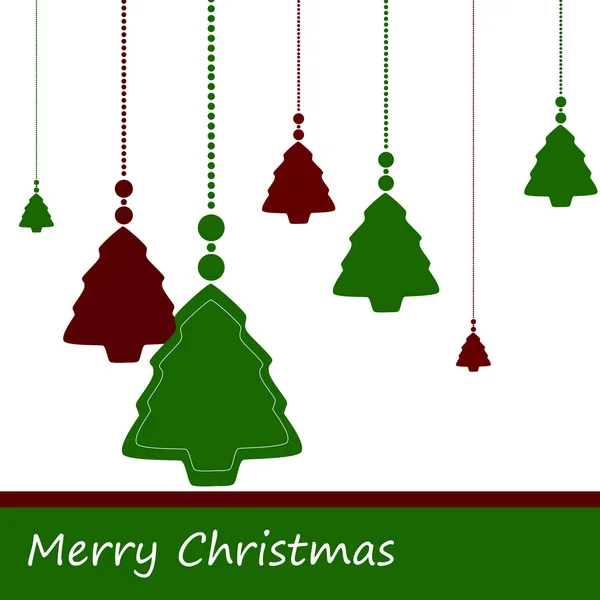 Neşeli Noel kartı soyut