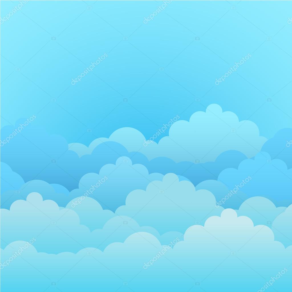 Clouds in the blue sky texture Stock Vector by ©marianna2008as 95912108, image size:1024x1024