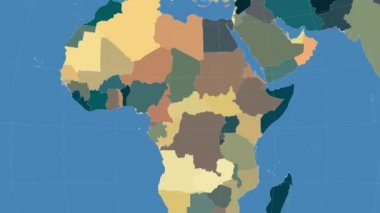 Orta Afrika Cumhuriyeti özetlenen ve parladı. Mahalle. Yönetim