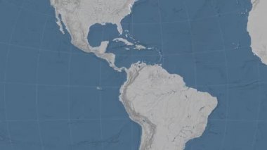 Kolombiya özetlenen ve parladı. Mahalle. Yükseklik