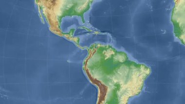 Kolombiya özetlenen ve parlıyordu. Mahalle. Fiziksel