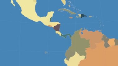 Kosta Rika özetlenen ve parlıyordu. Mahalle. Yönetim