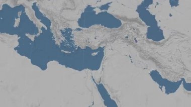 Kıbrıs özetlenen ve parlıyordu. Mahalle. Yükseklik