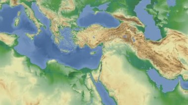 Kıbrıs özetlenen ve parlıyordu. Mahalle. Fiziksel