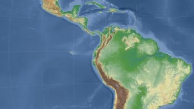 Ekvador özetlenen ve parlıyordu. Mahalle. Fiziksel