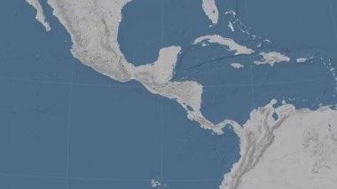 El Salvador özetlenen ve parlıyordu. Mahalle. Yükseklik