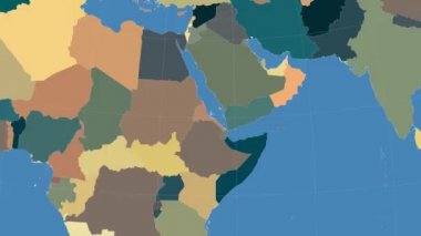 Eritre ana hatlarıyla ve parlıyordu. Mahalle. Yönetim