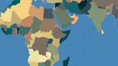 Etiyopya özetlenen ve parlıyordu. Mahalle. Yönetim