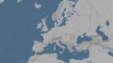 Almanya özetlenen ve parlıyordu. Mahalle. Yükseklik