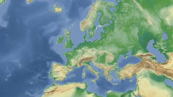 Alemania esbozó y brilló. Vecindad. Física — Vídeos de Stock