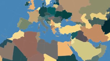 Yunanistan özetlenen ve parlıyordu. Mahalle. Yönetim