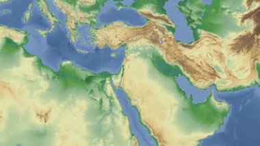 Jordan özetlenen ve parlıyordu. Mahalle. Fiziksel