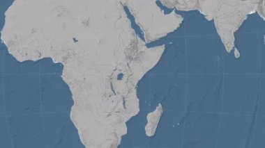 Kenya özetlenen ve parlıyordu. Mahalle. Yükseklik