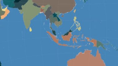 Malezya özetlenen ve parlıyordu. Mahalle. Yönetim