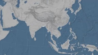 Myanmar özetlenen ve parlıyordu. Mahalle. Yükseklik