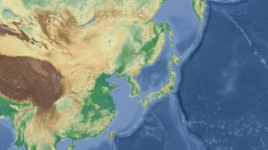 Kuzey Kore özetlenen ve parlıyordu. Mahalle. Fiziksel