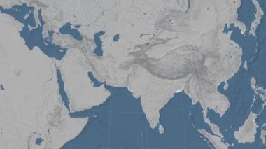 Pakistan özetlenen ve parlıyordu. Mahalle. Yükseklik