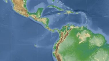 Panama özetlenen ve parlıyordu. Mahalle. Fiziksel