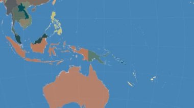 Papua Yeni Gine özetlenen ve parlıyordu. Mahalle. Yönetim