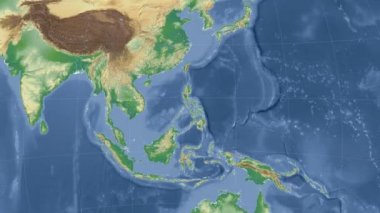 Filipinler özetlenen ve parlıyordu. Mahalle. Fiziksel