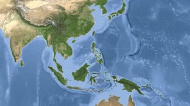 Filipinler özetlenen ve parlıyordu. Mahalle. Uydu