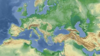 Romanya özetlenen ve parlıyordu. Mahalle. Fiziksel