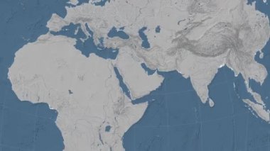 Suudi Arabistan özetlenen ve parlıyordu. Mahalle. Yükseklik