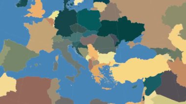 Sırbistan özetlenen ve parlıyordu. Mahalle. Yönetim