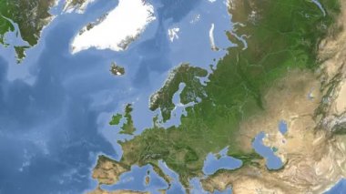 İsveç özetlenen ve parlıyordu. Mahalle. Uydu