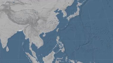 Tayvan özetlenen ve parlıyordu. Mahalle. Yükseklik