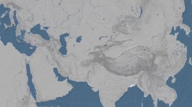 Tacikistan özetlenen ve parlıyordu. Mahalle. Yükseklik