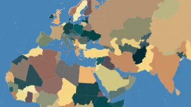 Türkiye ana hatlarıyla parladı ve parladı. Mahalle. Yönetim