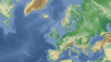 Birleşik Krallık özetlenen ve parladı. Mahalle. Fiziksel