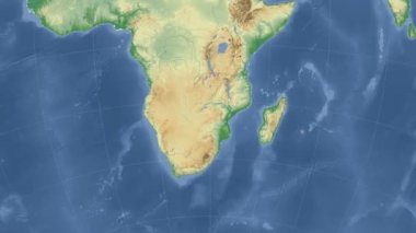 Zimbabve özetlenen ve parlıyordu. Mahalle. Fiziksel