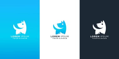 Dağ logosu olan köpek.