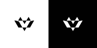 V harfi logo tasarımı