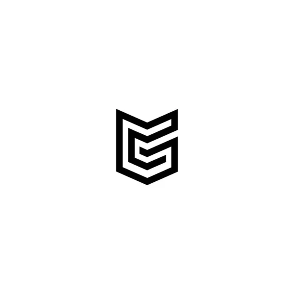 Буква Дизайн Логотипа — стоковый вектор
