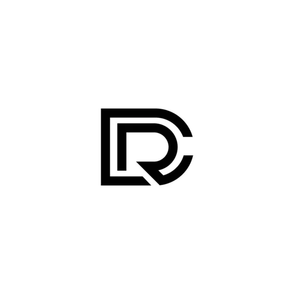 Letra Diseño Del Logotipo — Vector de stock