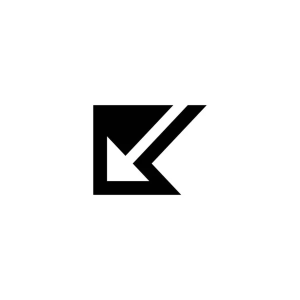 Bokstav Logotyp — Stock vektor