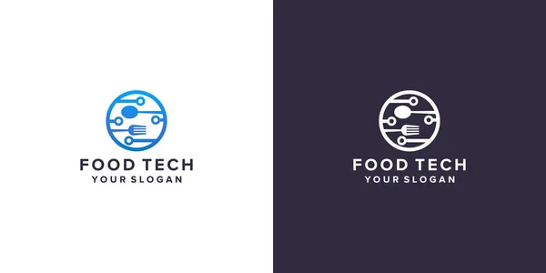 yiyecek teknolojisi logosu tasarımı