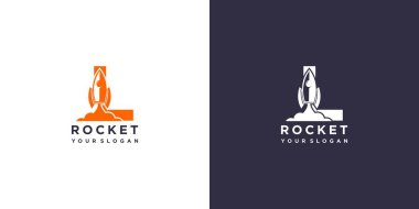 Roket logolu l harfi.
