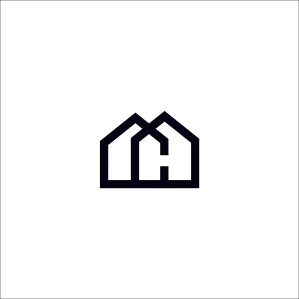 Créativité Maison Logo Design — Image vectorielle