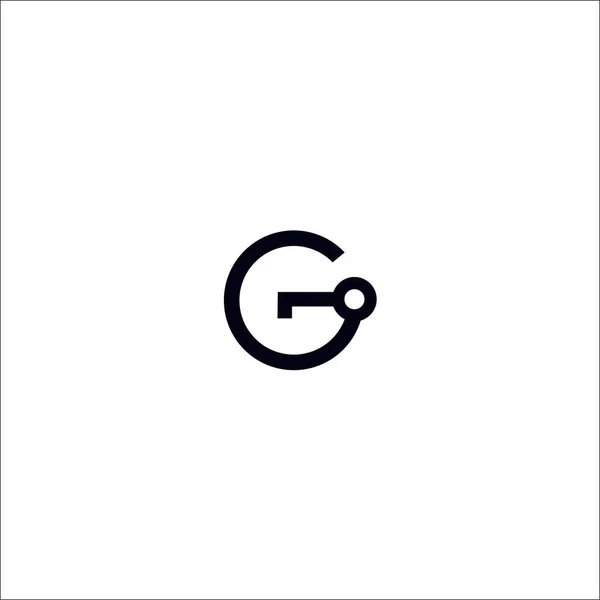 G和G关键字母Icon向量标志 — 图库矢量图片