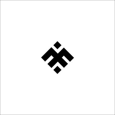 M ilk harf logo tasarımı